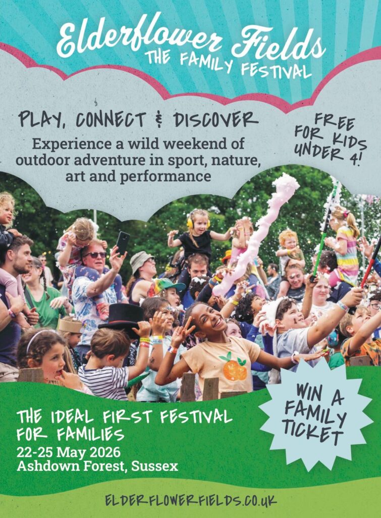 Win a Family Weekend Ticket to Elderflower Fields Festival
