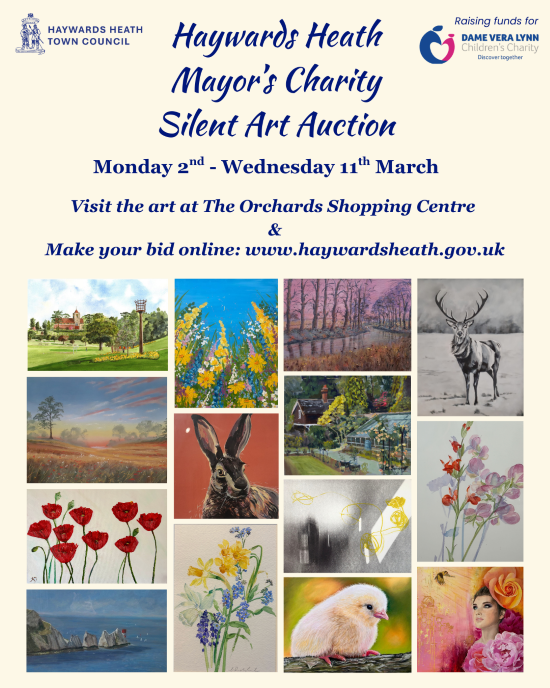 Final Two Days to Bid: Charity Art Auction Drawing Crowds at The Orchards