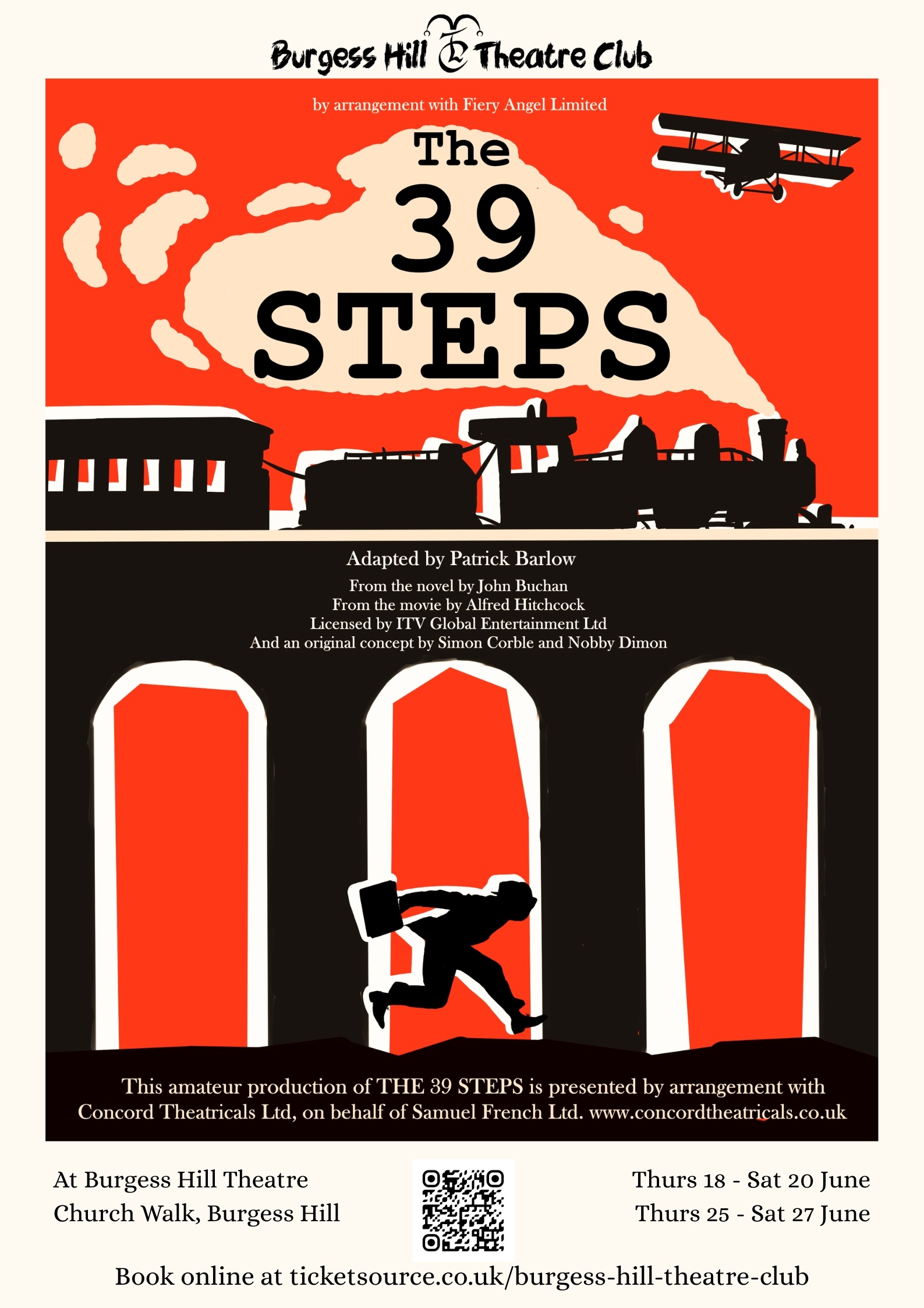 Burgess Hill Theatre Club presents The 39 Steps