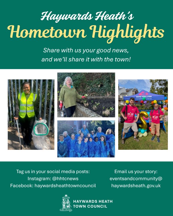 Hometown Highlights: Share Your Good News with Haywards Heath