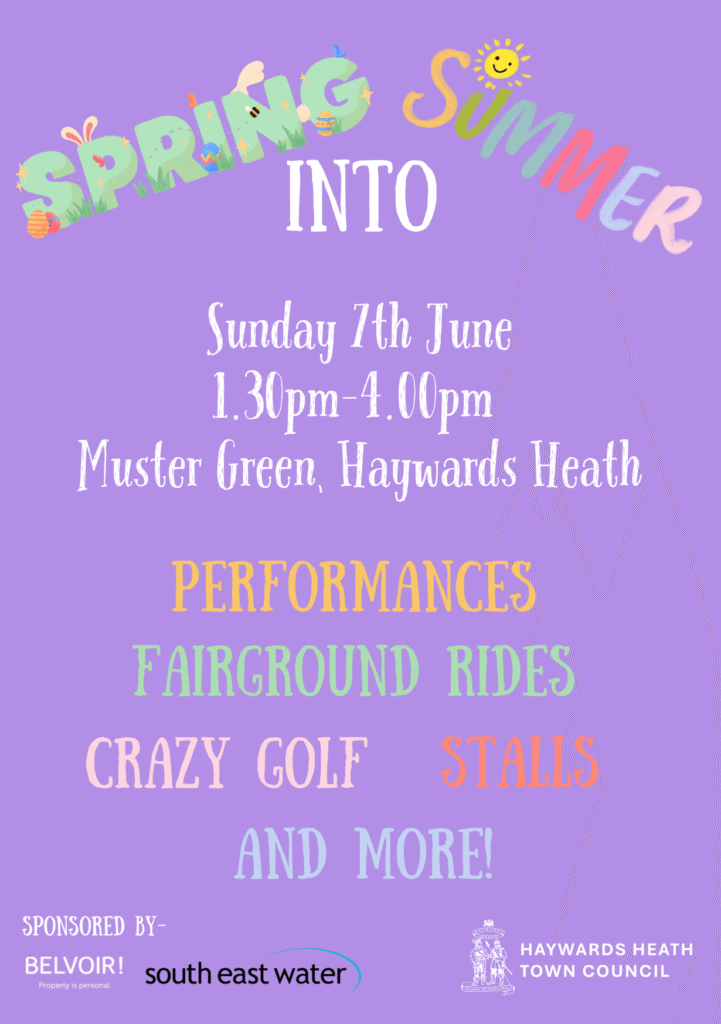 Free Family Fun as Spring Into Summer Comes Back to Haywards Heath