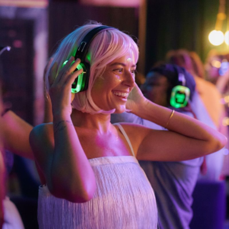 Silent Disco in Nature for families at Kew Wakehurst