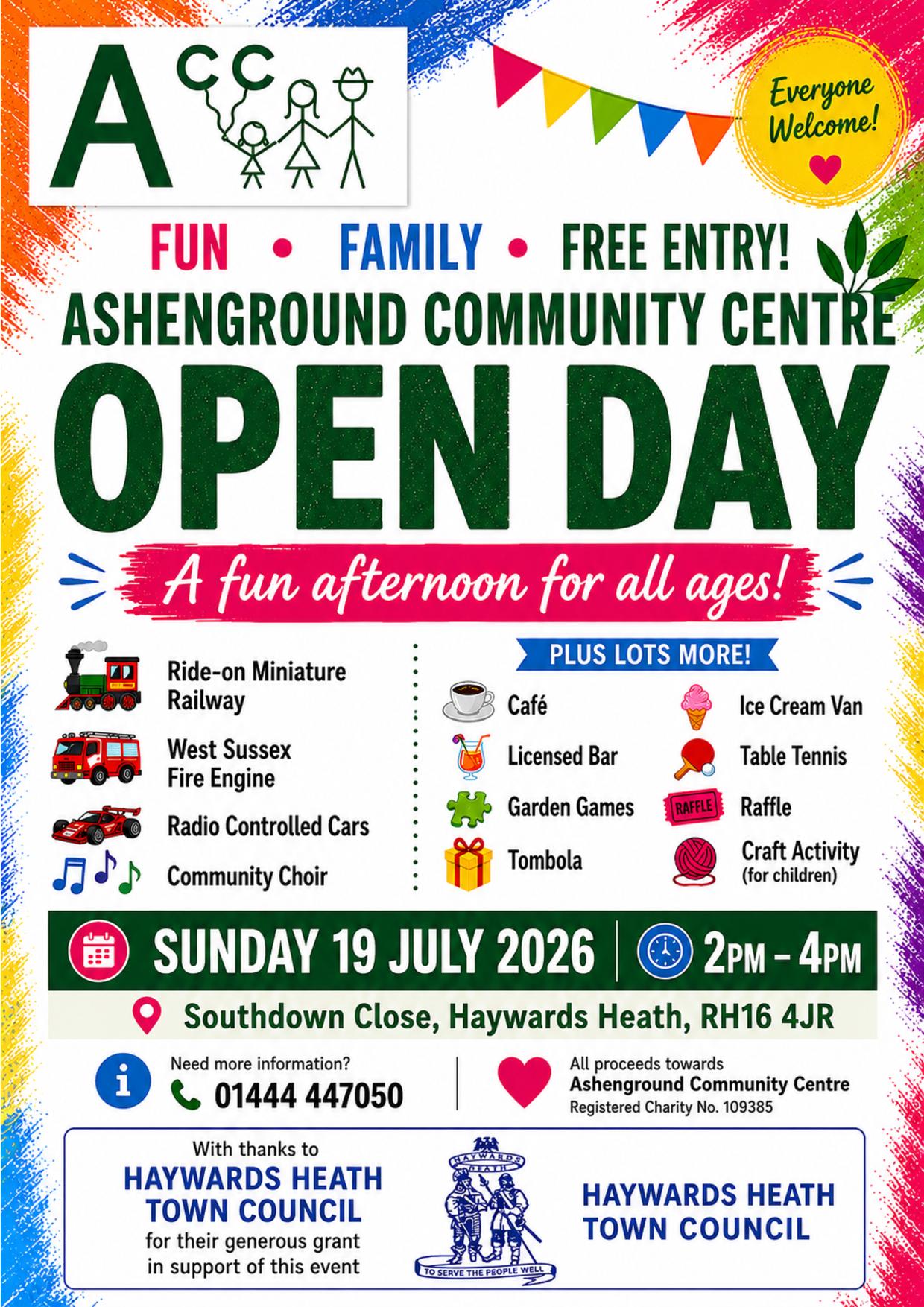 Ashenground Open Day