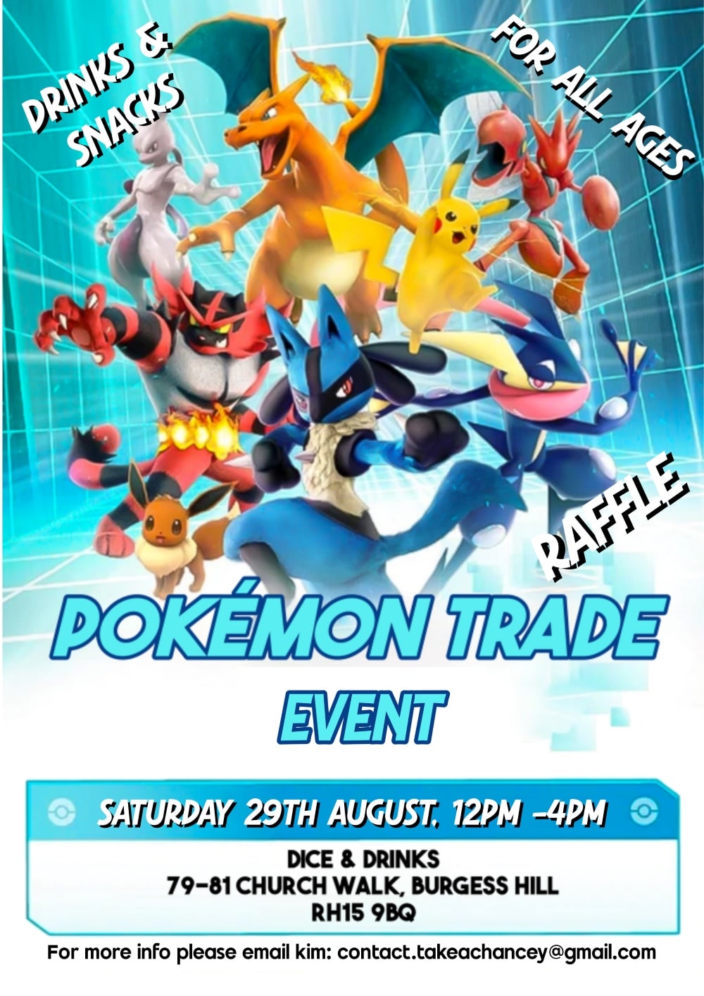 Pokemon Dice & Drinks
