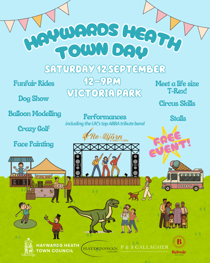 Haywards Heath Town Day Returns for a Spectacular Day of Community Celebration