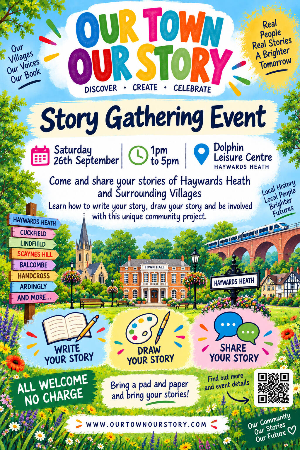 Our Town Our Story - Story Gathering and Workshop