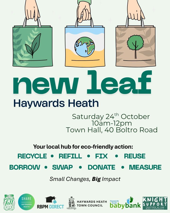 New Leaf: Hayward's Heath local hub for eco-friendly action