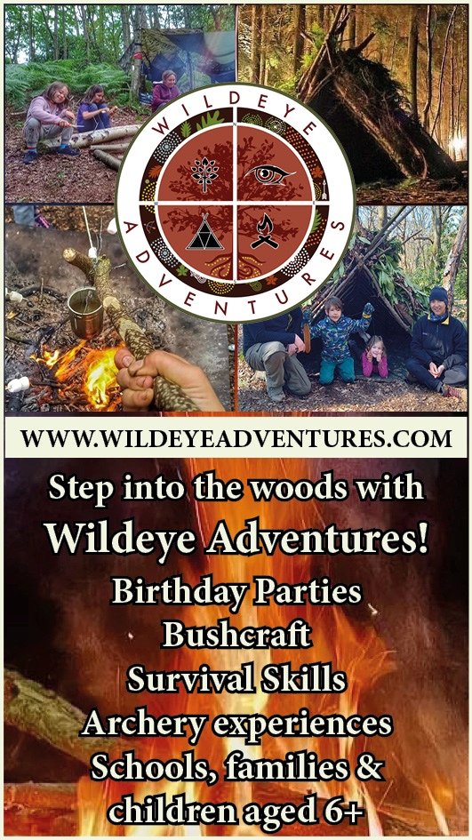 Bushcraft Birthday Parties with Wildeye Adventures