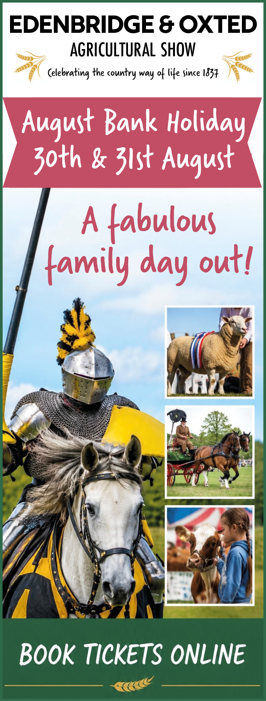 The Edenbridge and Oxted Agricultural Show 2026 The Edenbridge and Oxted Agricultural Show 2026