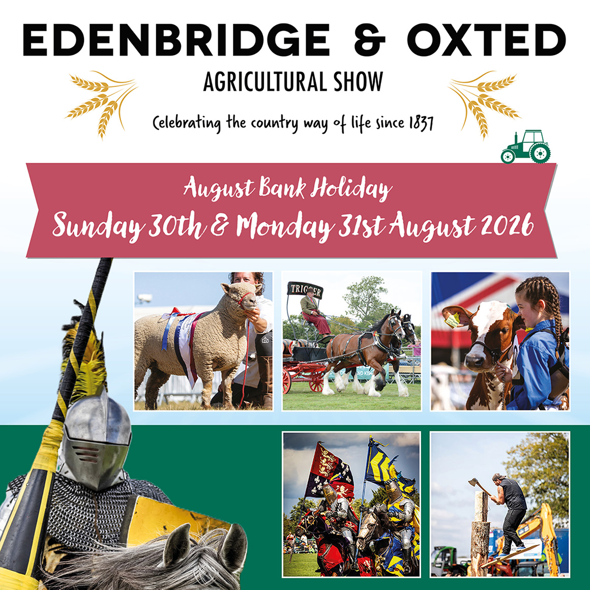 The Edenbridge & Oxted Agricultural Show 2026