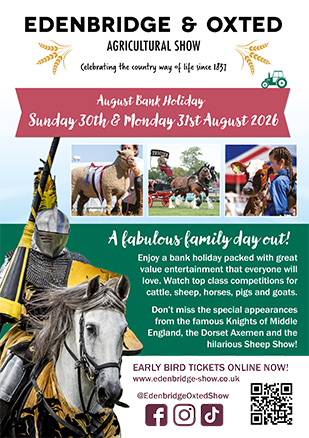 The Edenbridge & Oxted Agricultural Show 2026
