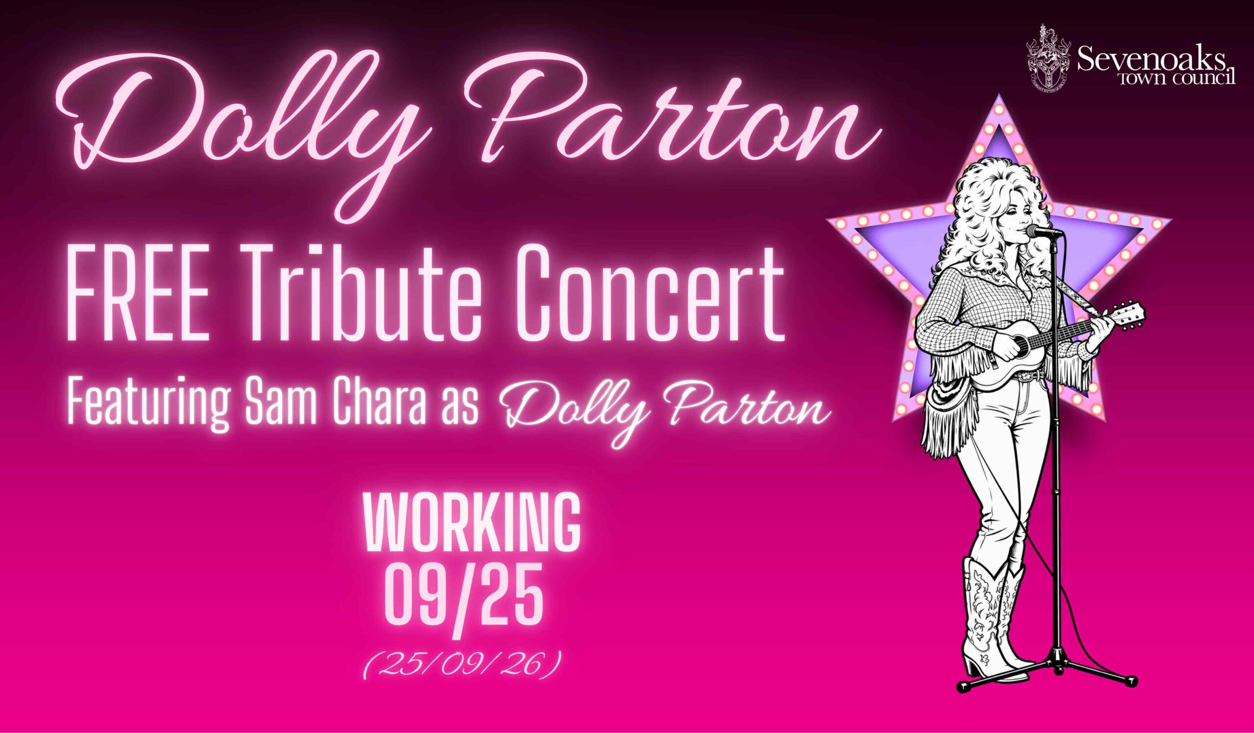 Tribute to Dolly Parton on Sevenoaks Bandstand