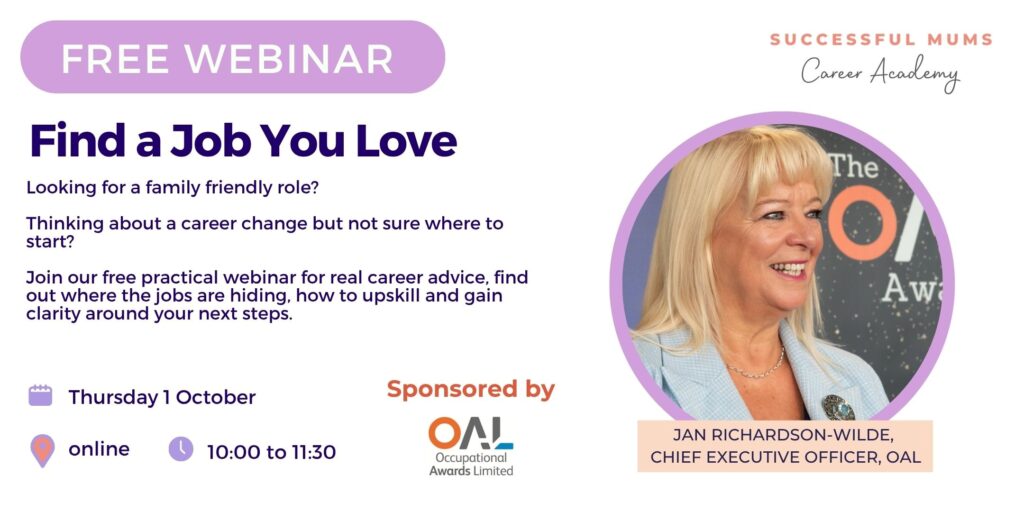 Find a Job You Love With Successful Mums!