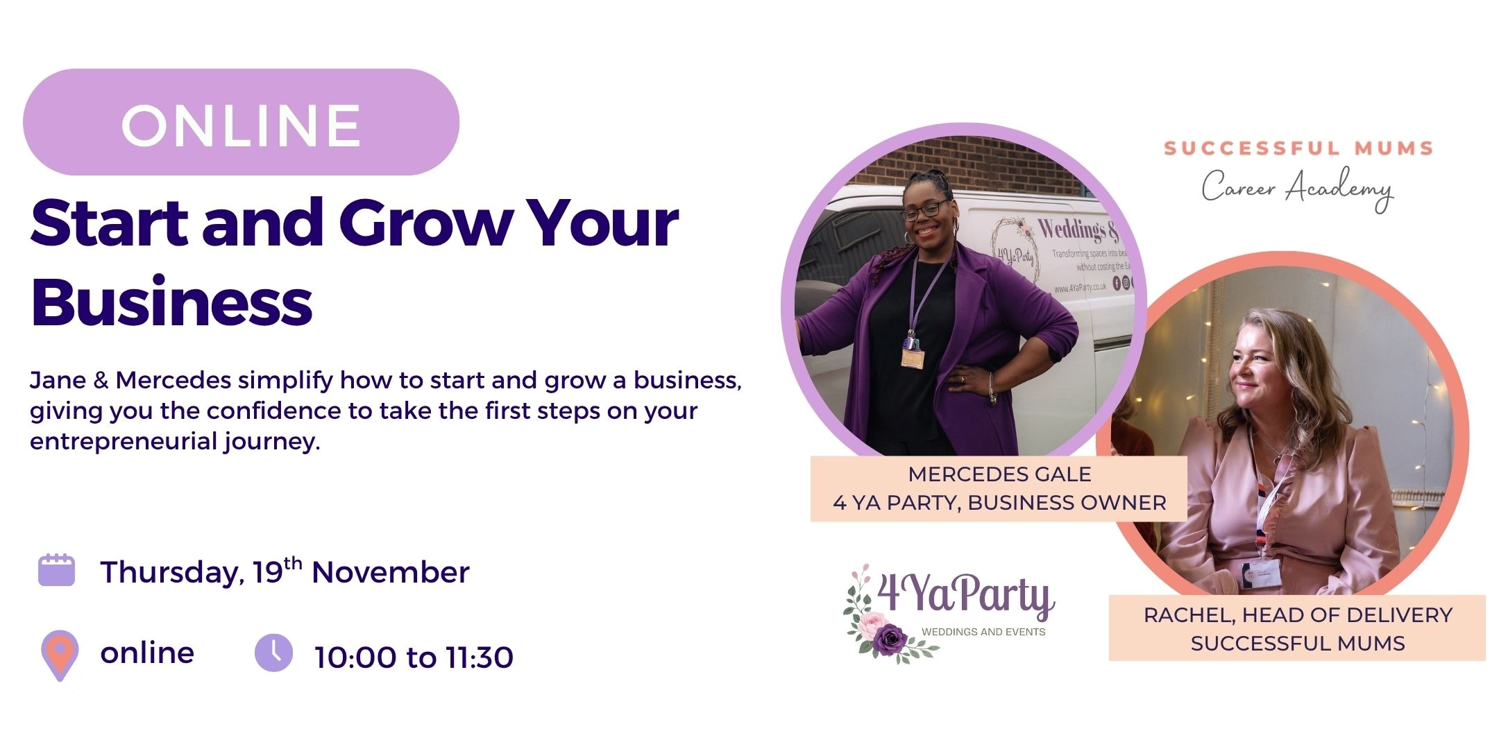 Start and Grow Your Business with Successful Mums
