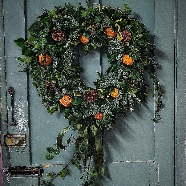 Make a Christmas Wreath at Merriments' Festive Garden Workshop