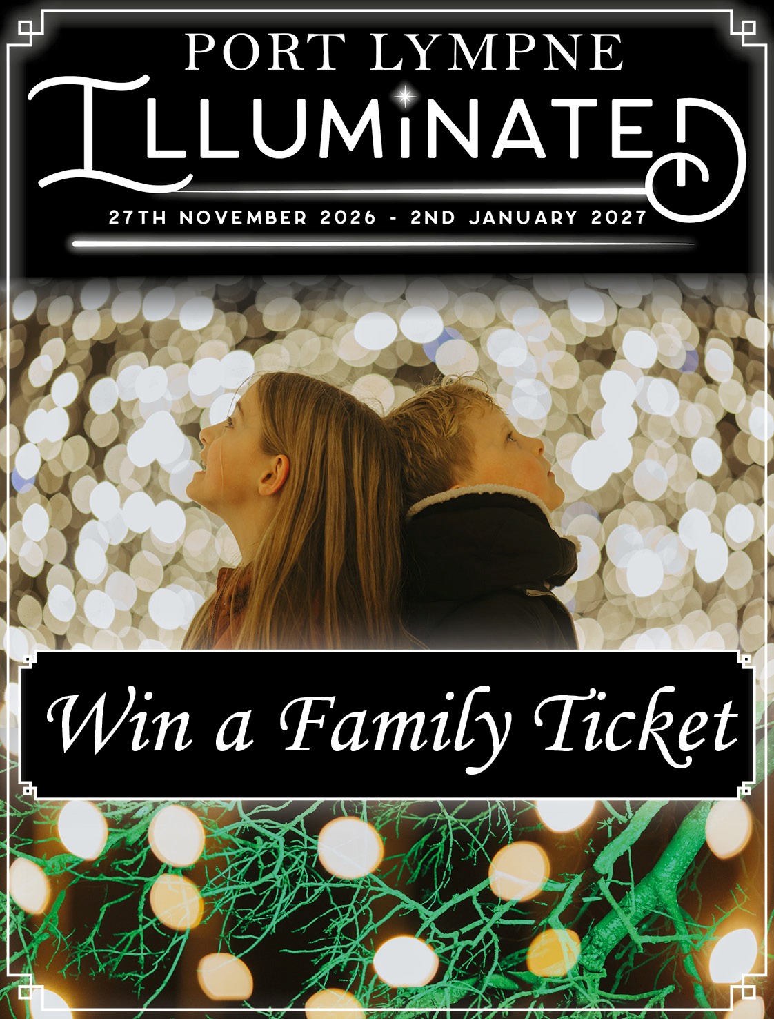 WIN a family ticket for 4 to Port Lympne Illuminated