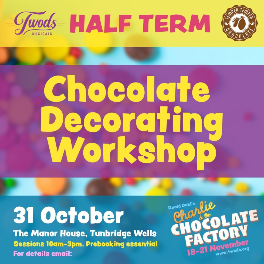 Chocolate Decorating Workshop - Charlie and the Chocolate Factory