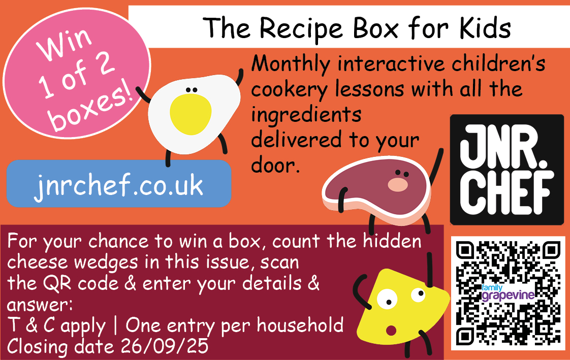 Win a Kids' Recipe Box from JnrChef