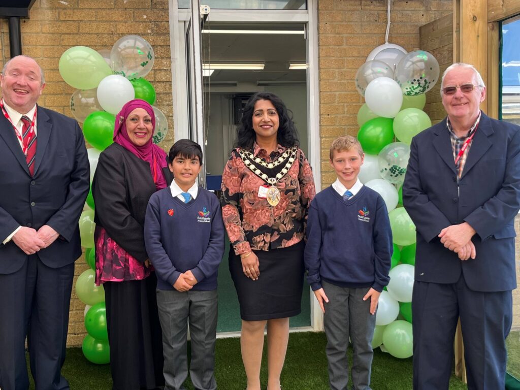 Crawley Primary School shows off refurbished library