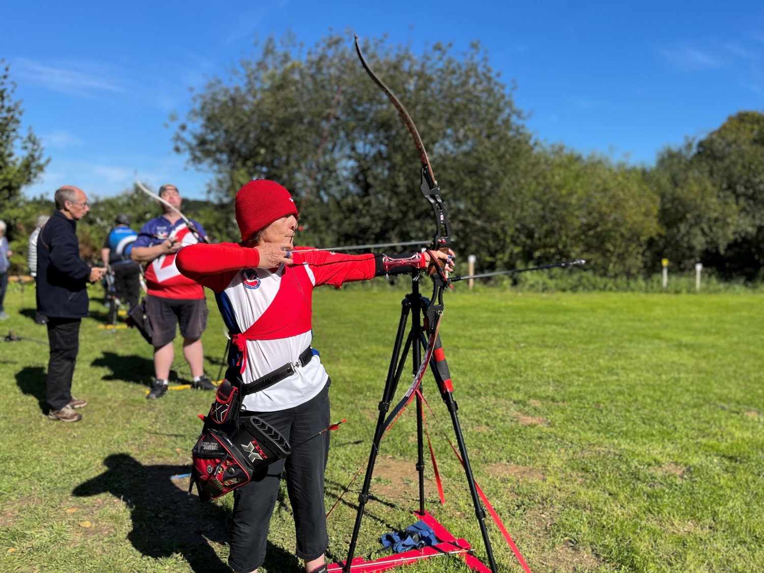Blind Veterens UK Bowmen Event