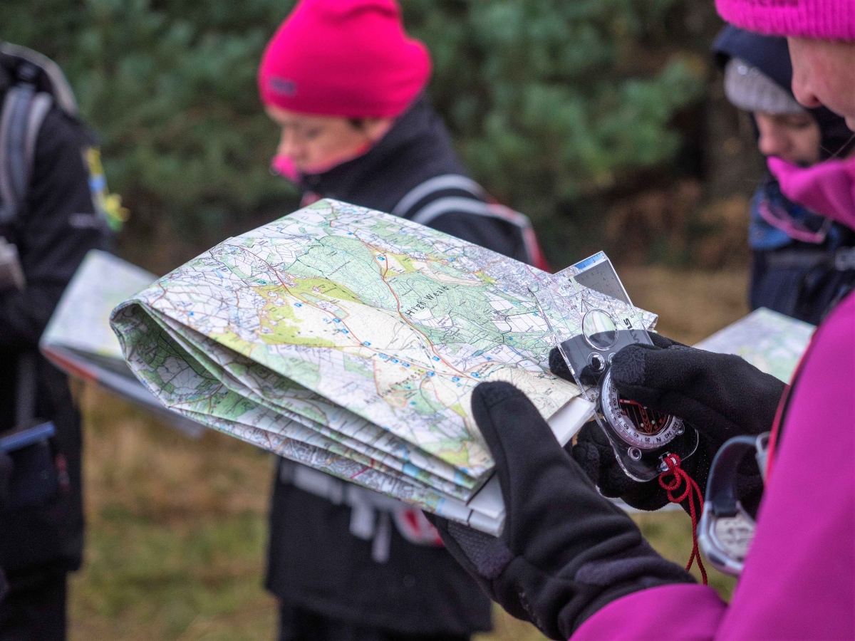 Open the Map beginners navigation course