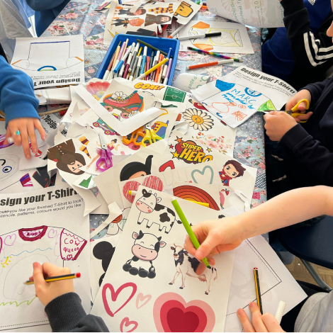 Children’s Summer T-shirt Decorating