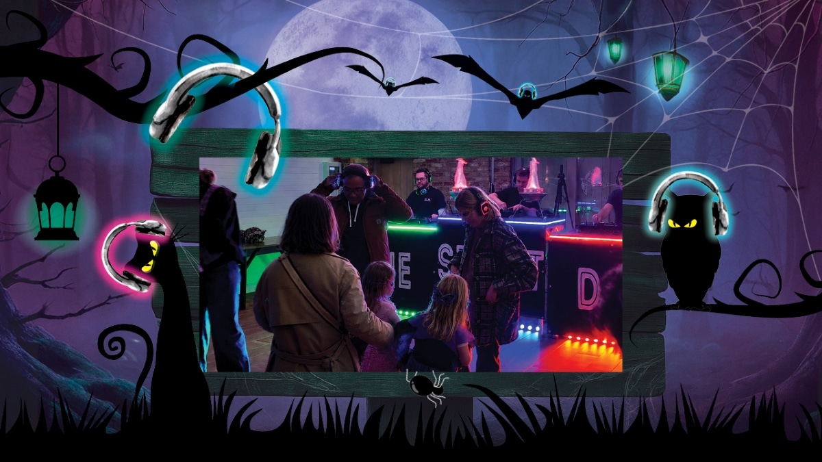 Spooky Family Silent Disco
