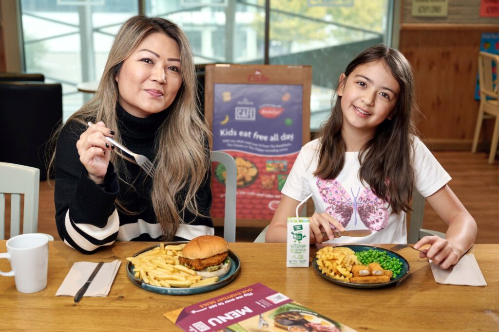 This Christmas, Kids Eat Free all day, every day at Morrisons Cafés nationwide