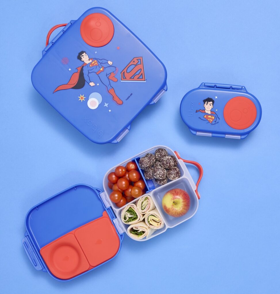 b.box for kids launches Superman range of lunchboxes and drink bottles