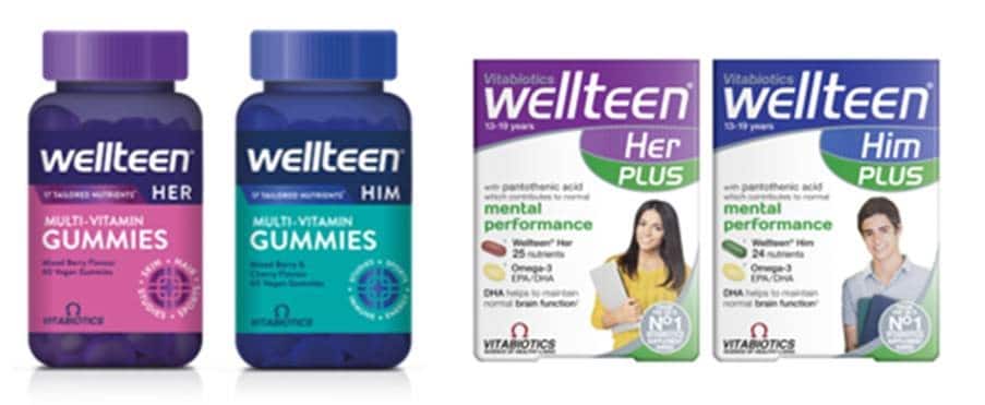 Wellteen vitamins