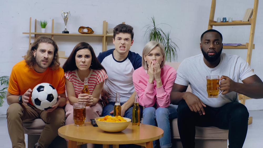 The ‘Living Room Referees’: two in five fans enforce house rules when the football is on - and the nation’s biggest sticklers are the under-35s