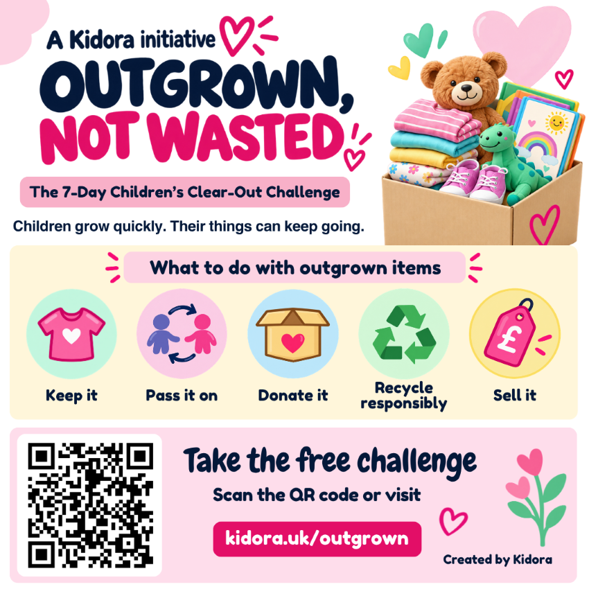 7 Days to Tackle the Children’s Clutter: What to Keep, Pass On, Donate, Recycle or Sell