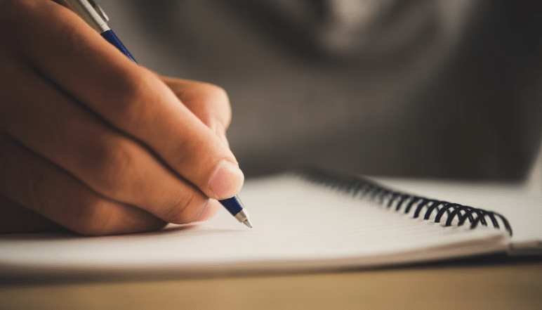 Cursive writing