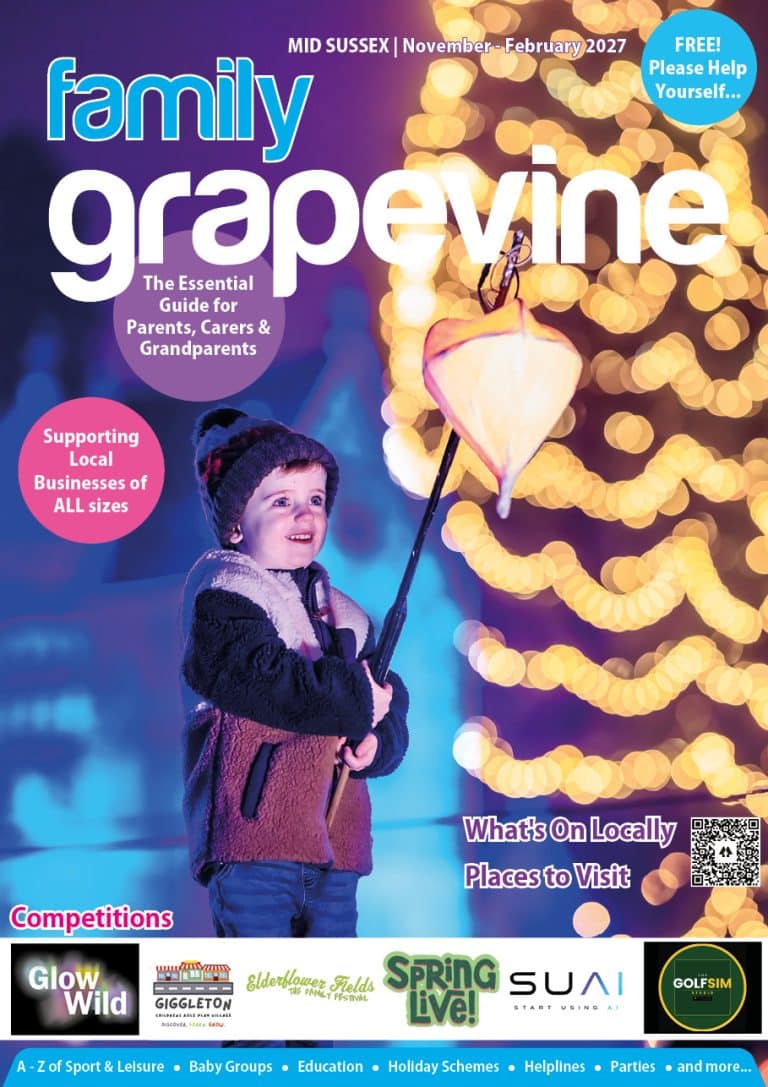 The Family Grapevine Mid Sussex – winter 2026 front cover